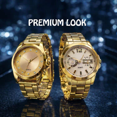 Mens Golden Watch - B1G1 (2MW19) - Image 6