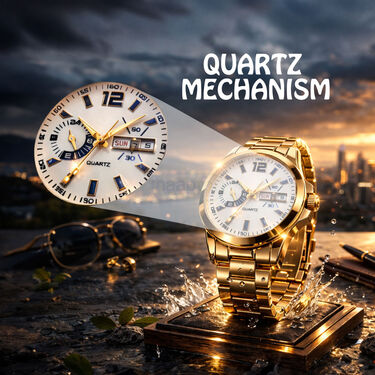 Mens Golden Watch - B1G1 (2MW19) - Image 7