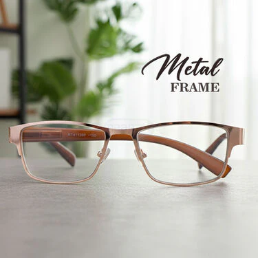 Metal Frame Photochromic Bifocal Adaptive Power Reading Glasses Buy 1 Get 1 Free (2BPORGM) - Image 5
