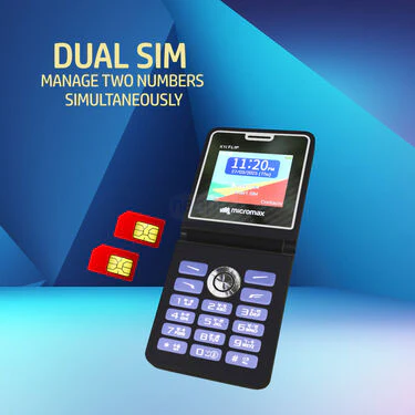 Micromax Dual Sim Big Screen Flip Mobile  (PMH2) - Image 12