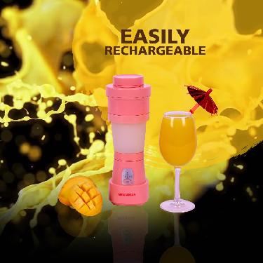 Milkshake Magic - Foldable & Rechargeable Juicer (MJ6) - Image 2