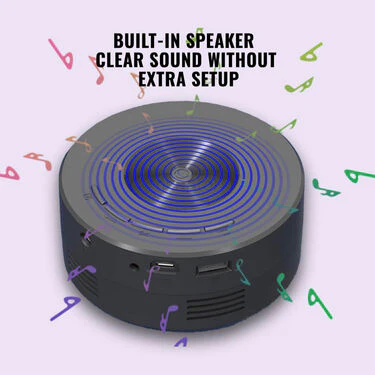 Mini Home Theater LED Projector With Remote (HCP3) - Image 6