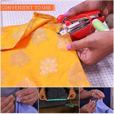 Mini Sewing Machine + 43 in 1 Sewing Kit (SM1) - Image 6