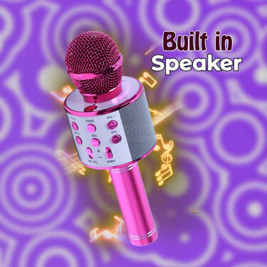Multi-Function Chargeable Bluetooth Wireless Singing Mike With Speaker (BLS9) - Image 4