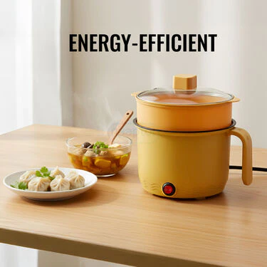 Multipurpose Electric Cooking Pot With Steamer (EFM13) - Image 2