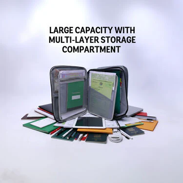 Multipurpose File Organizer Bag With Lock (FOB) - Image 7