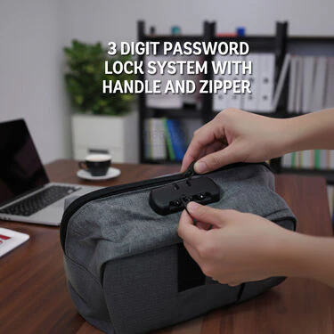 Multipurpose File Organizer Bag With Lock (FOB) - Image 8