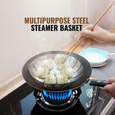 Multipurpose Steel Steamer Basket (1SSB1) - Image 2