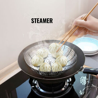 Multipurpose Steel Steamer Basket (1SSB1) - Image 5