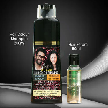 No Stain No Grey Hair Colour Shampoo For Men - Image 2
