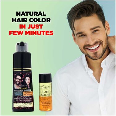 No Stain No Grey Hair Colour Shampoo For Men - Image 8