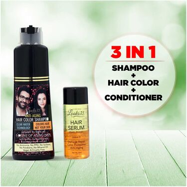 No Stain No Grey Hair Colour Shampoo For Men - Image 9