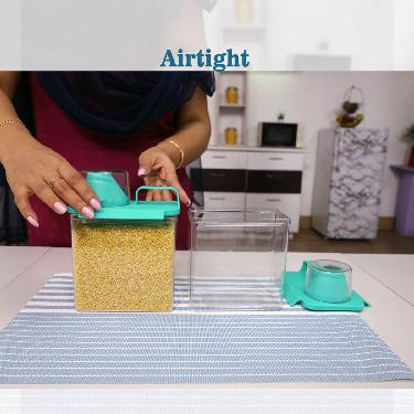Pack of 2 Airtight Food & Grain Storage Containers (2FSC1) - Image 3
