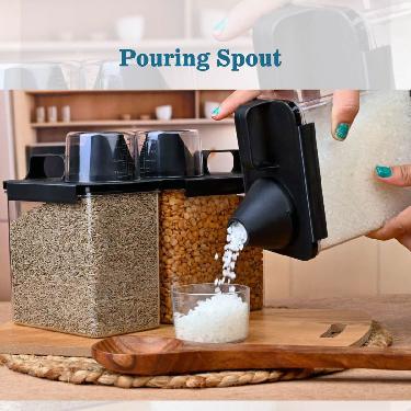 Pack of 2 Airtight Food & Grain Storage Containers (2FSC1) - Image 6