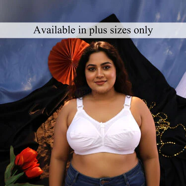 Pack of 3 Full Coverage Daily Wear Bust Support Bra - Plus Size Only (3FCB5) - Image 3