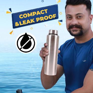 Pack of 3 Stainless Steel Water Bottle (3B7) - Image 4