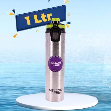 Pack of 3 Stainless Steel Water Bottle (3B8) - Image 5