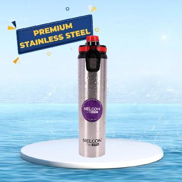 Pack of 3 Stainless Steel Water Bottle (3B8) - Image 7
