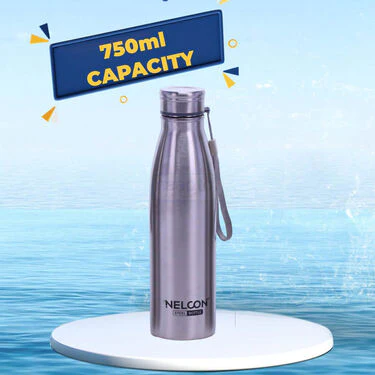 Pack of 3 Stainless Steel Water Bottle - 750ml (3B4) - Image 3
