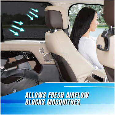 Pack of 4 Car Window Pullover - The Ultimate Sun Shade (CWPSS) - Image 4