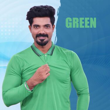 Pack of 4 Collar Neck Full Sleeves T-Shirts (4PTF-2) - Image 4