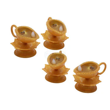 PACK OF 4 Water Sensor Chirag Diyas (LL5) - Image 5