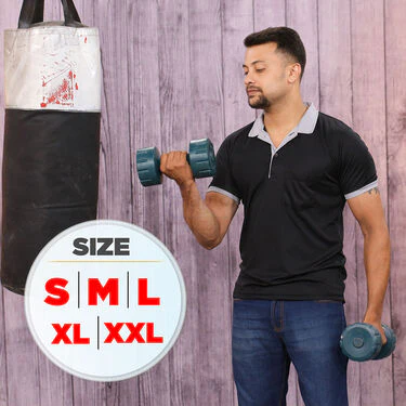 Pack Of 5 Collar T-Shirts With Pocket With 1 Watch + Aluminum Wallet + Sunglass (5PTW-2) - Image 7