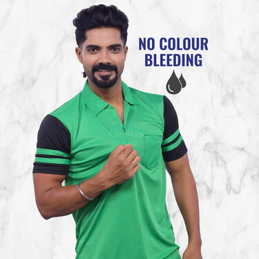 Pack Of 5 Designer Collar T-Shirts (5PT19) - Image 10
