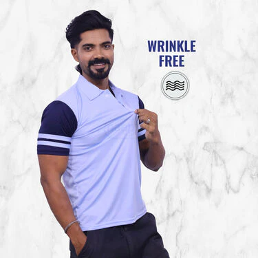 Pack Of 5 Designer Collar T-Shirts (5PT19) - Image 12