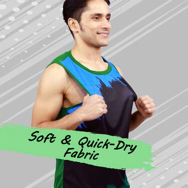 Pack of 5 Sleeveless Printed Vests For Men (5SL10) - Image 7