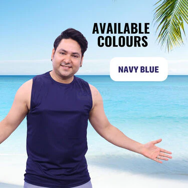 Pack of 5 Sleeveless Vests For Men (5SL4) - Image 2