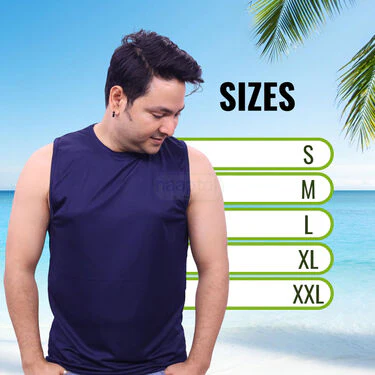 Pack of 5 Sleeveless Vests For Men (5SL4) - Image 7