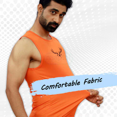 Pack Of 5 Sleeveless Vests For Men (5SL6) - Image 6