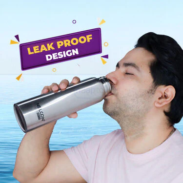 Pack of 6 Stainless Steel Water Bottle (6B10) - Image 3