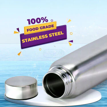 Pack of 6 Stainless Steel Water Bottle (6B10) - Image 4