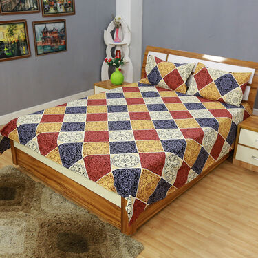 Pack of 8 Harmony Collection Double Bedsheets Set (8BS43) - Image 7