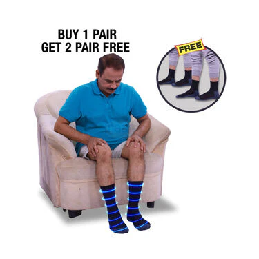 Padded Diabetic Socks Buy 1 Get 2 Pair Free  (DS01) - Image 7