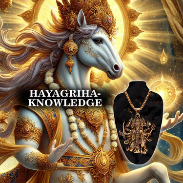 Panchamukhi Hanuman ji Pendant with Golden Chain  (MGJ47) - Image 5