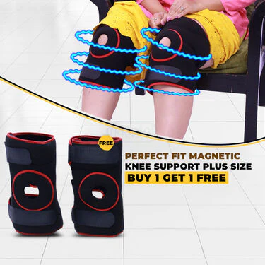 Perfect Fit Magnetic Knee Support Plus Size Buy 1 Get 1 Free (PFS2) - Image 2