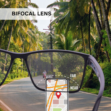 Photochromic Bifocal Adaptive Power Reading Glasses(PBORG22) - Image 5