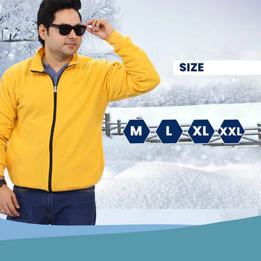 Pick Any 1 Fleece Jacket for Men with Digital Watch And Sunglasses Free (1FJ8) - Image 10