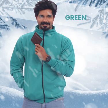 Pick Any 1 Fleece Jacket With Digital Watch And Leatherite Wallet Free (1FJ11) - Image 4