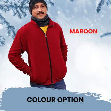 Pick Any 1 Fleece Jacket With Wollen Cap And Muffler Free (1FJ15) - Image 3
