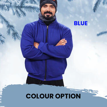 Pick Any 1 Fleece Jacket With Wollen Cap And Muffler Free (1FJ15) - Image 4