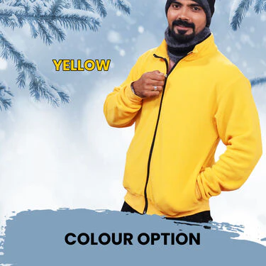 Pick Any 1 Fleece Jacket With Wollen Cap And Muffler Free (1FJ15) - Image 5