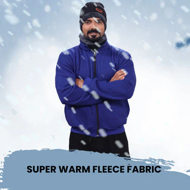 Pick Any 1 Fleece Jacket With Wollen Cap And Muffler Free (1FJ15) - Image 7