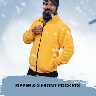 Pick Any 1 Fleece Jacket With Wollen Cap And Muffler Free (1FJ15) - Image 8