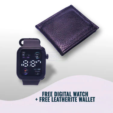 Pick Any 1 Fleece T shirt With Watch and Wallet Free(FTC1) - Image 2