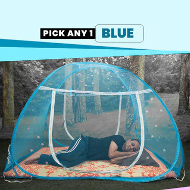Pick Any 1 Foldable Double Bed Mosquito Net with 50 Decorative Stars (DMN4) - Image 2