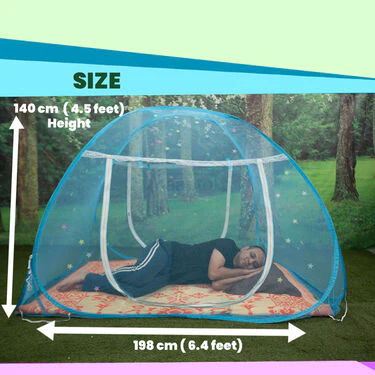 Pick Any 1 Foldable Double Bed Mosquito Net with 50 Decorative Stars (DMN4) - Image 4